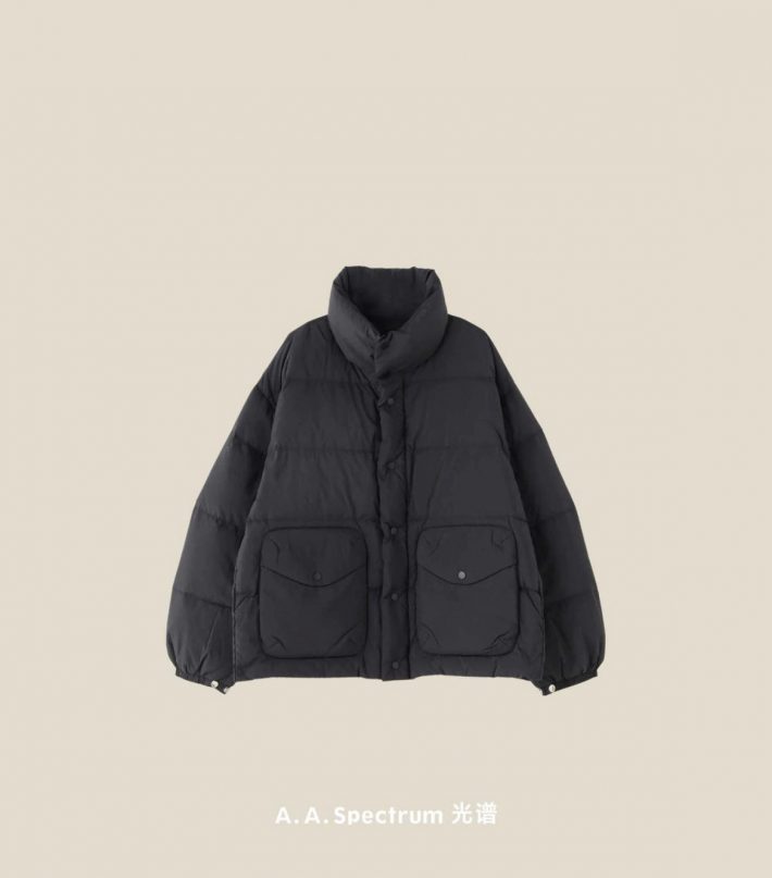 エーエースペクトラム A.A.Spectrum BOXCUBE DOWN JACKET ナイロン