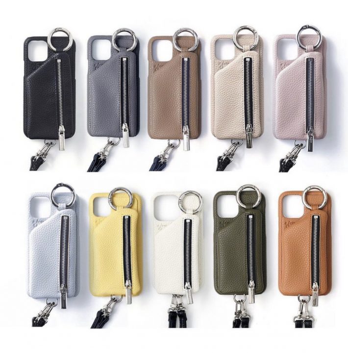 ajew/エジュー】iPhone14/14Pro zipphone case shoulder – GINZA SIX 