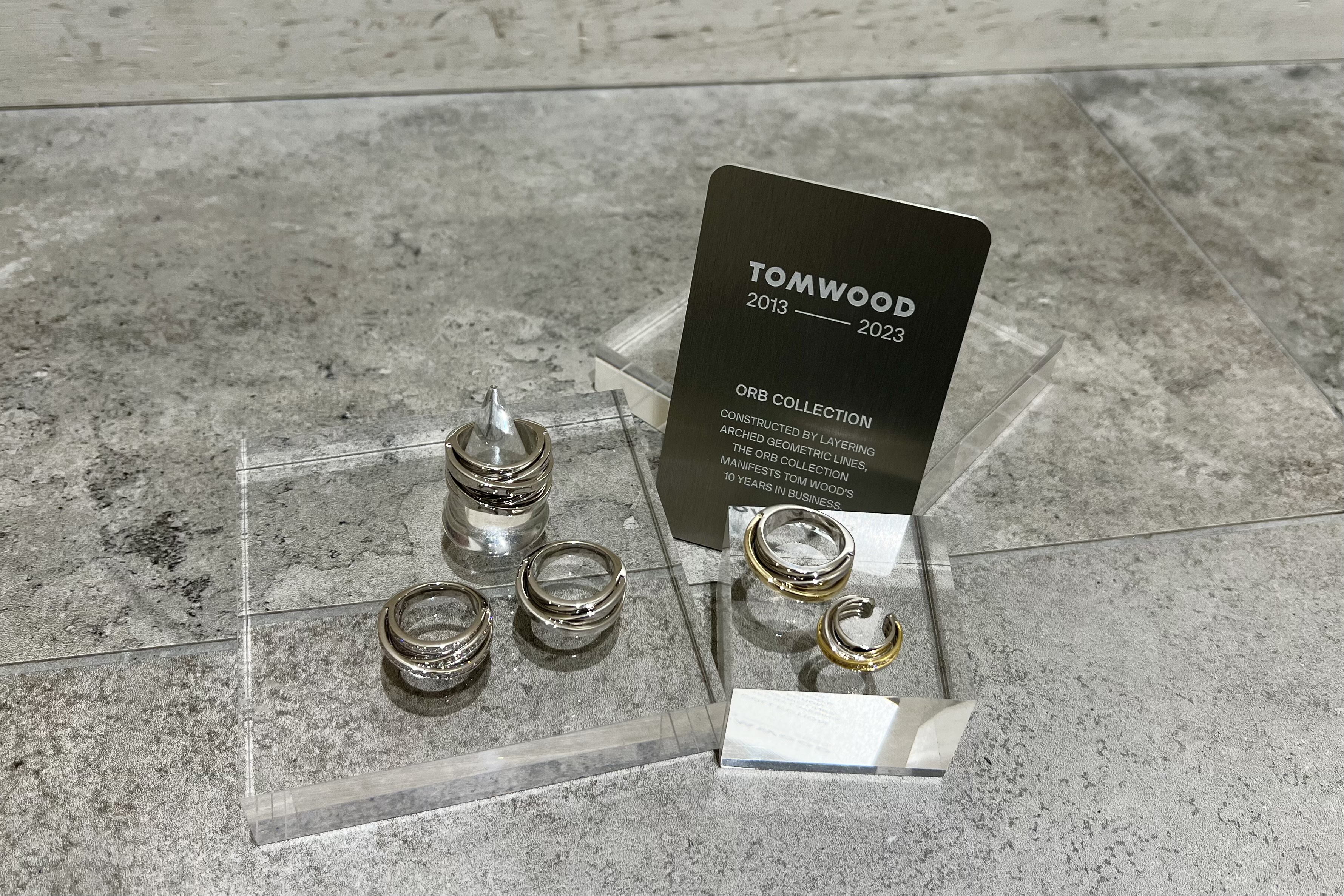 TOM WOOD】 10th Anniversary Orb Collection – GINZA SIX | GSIX