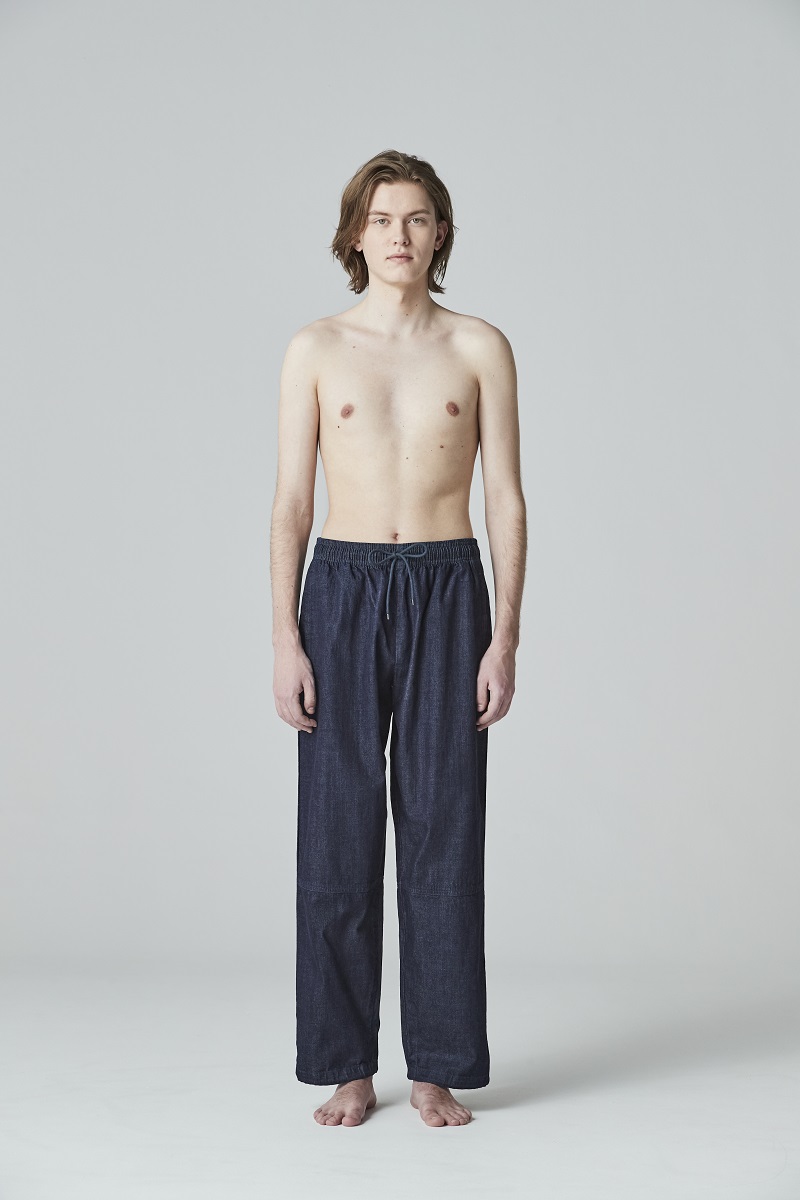 SUMMER DENIM～【JAPAN DENIM×MARKAWARE】DENIM TRACK PANTS – GINZA