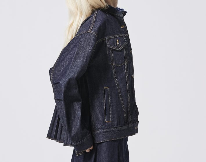 RESTOCK～【JAPAN DENIM×EZUMI】BACK PLEATS DENIM JACKET – GINZA SIX