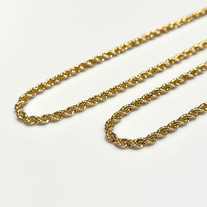 SJX－NEW COLLECTION K18 ROPE CHAIN－ – GINZA SIX | GSIX | ギンザ