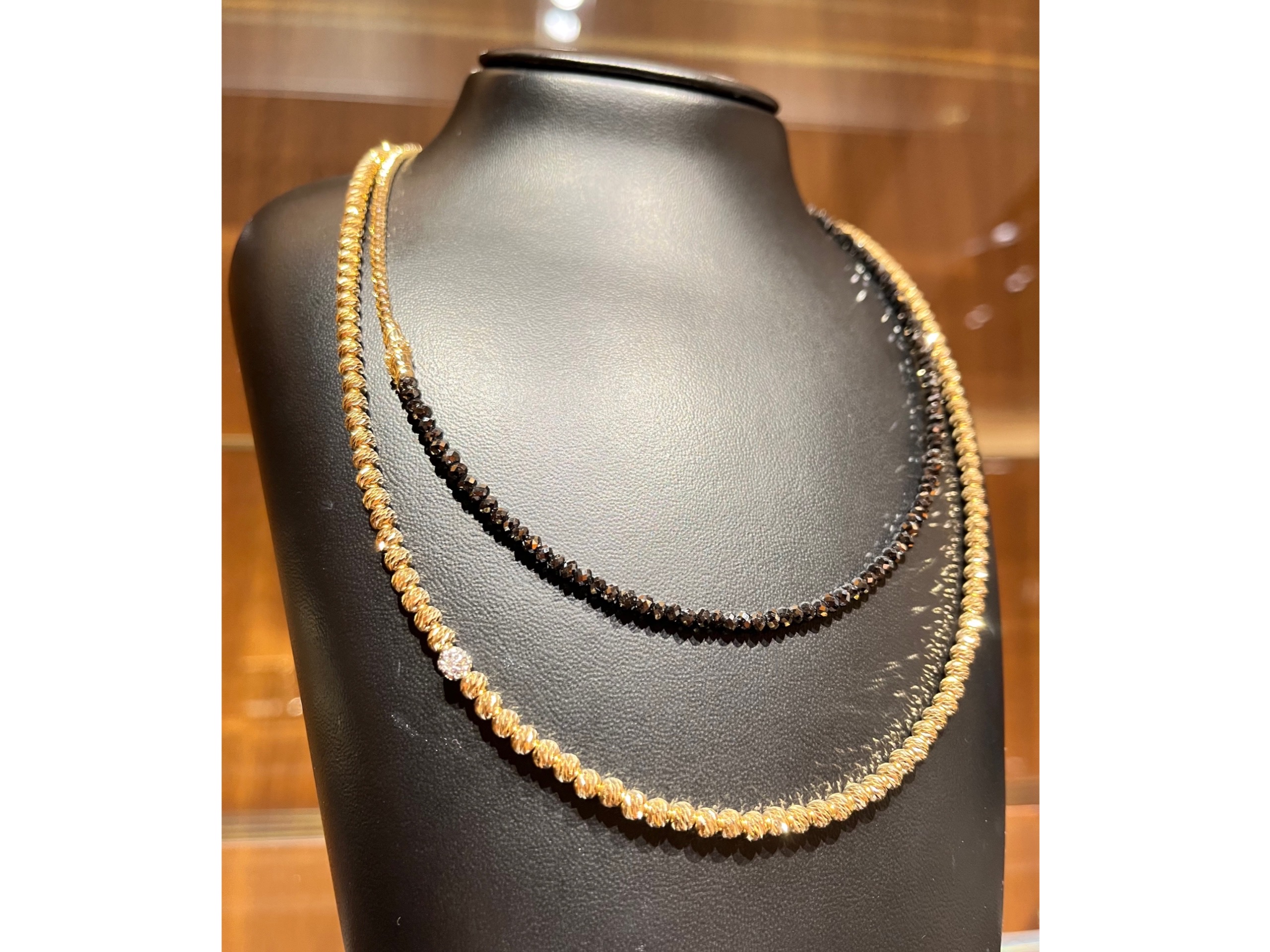 SJXーNEW COLLECTION BLACK DIAMOND GLITTER NECKLACEー – GINZA SIX