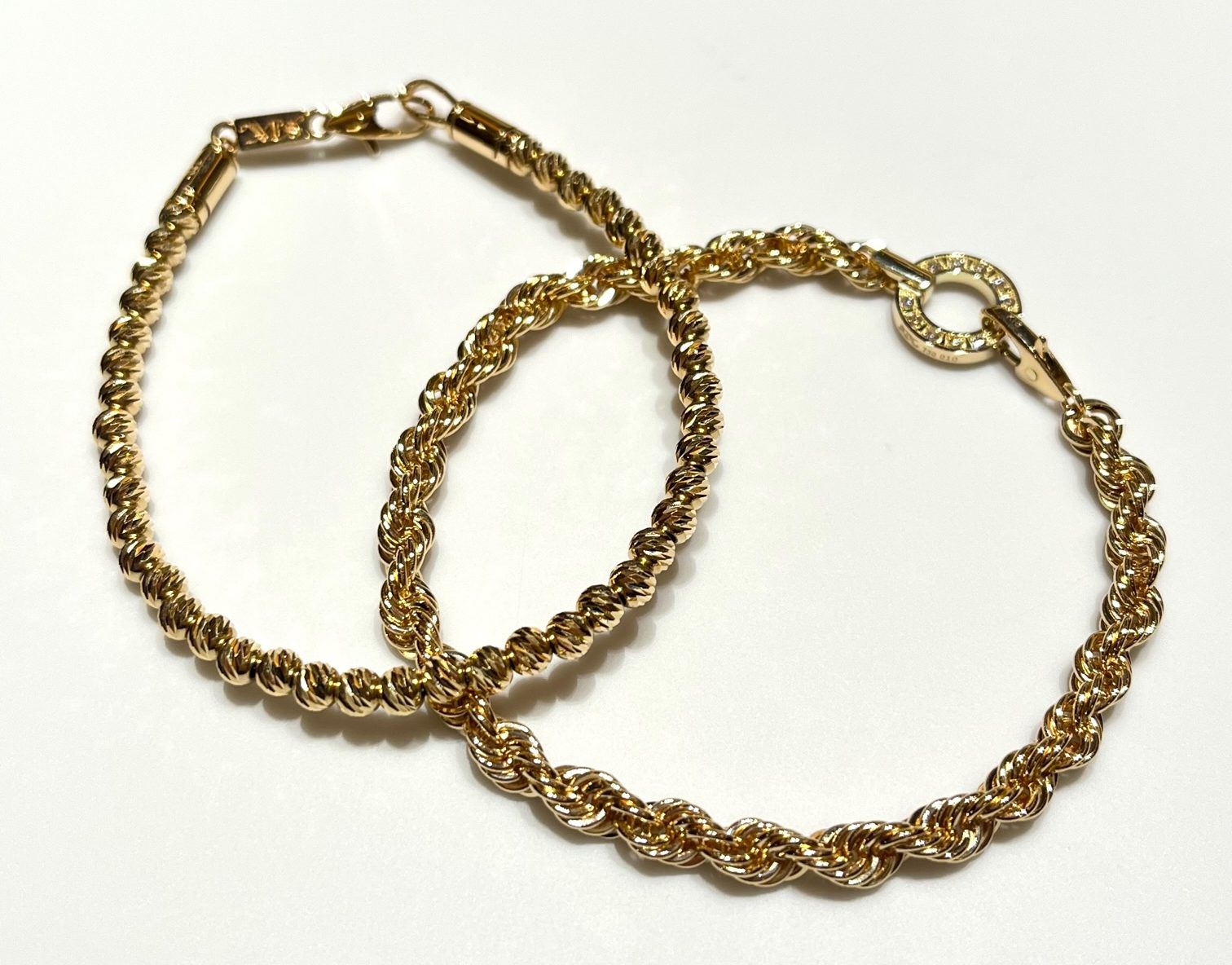 SJX－NEW COLLECTION K18 ROPE CHAIN BRACELET－ – GINZA SIX | GSIX 